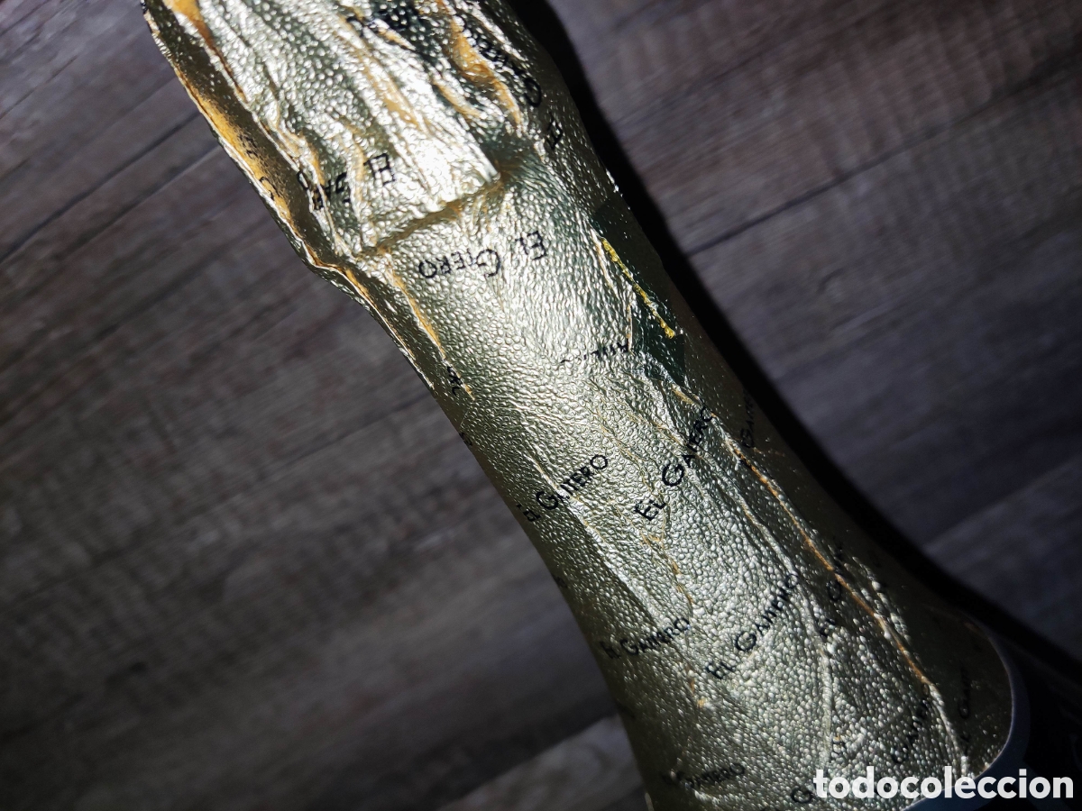 Botellas antiguas: BOTELLA SIDRA EL GAITERO 3 LITROS - Foto 4