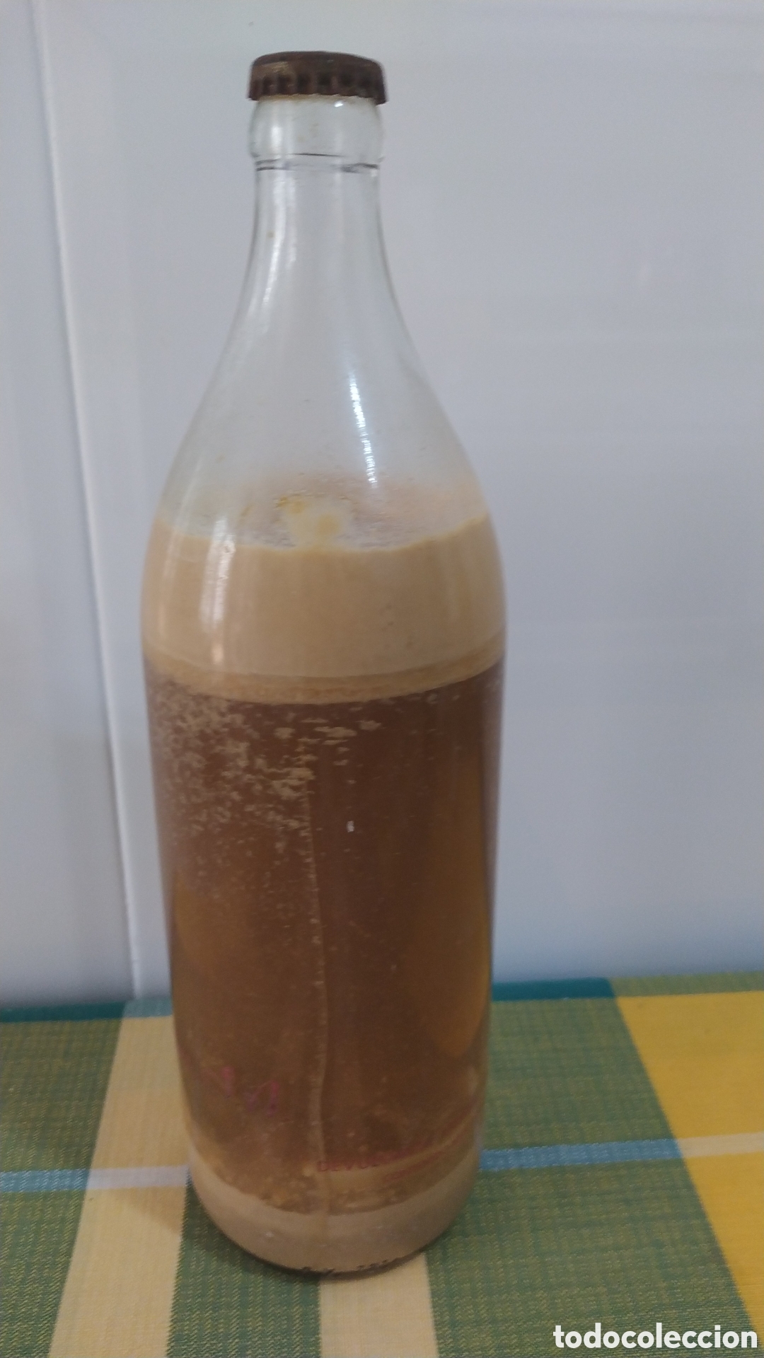 Botellas antiguas: ANTIGUA BOTELLA DE LECHE - Foto 6