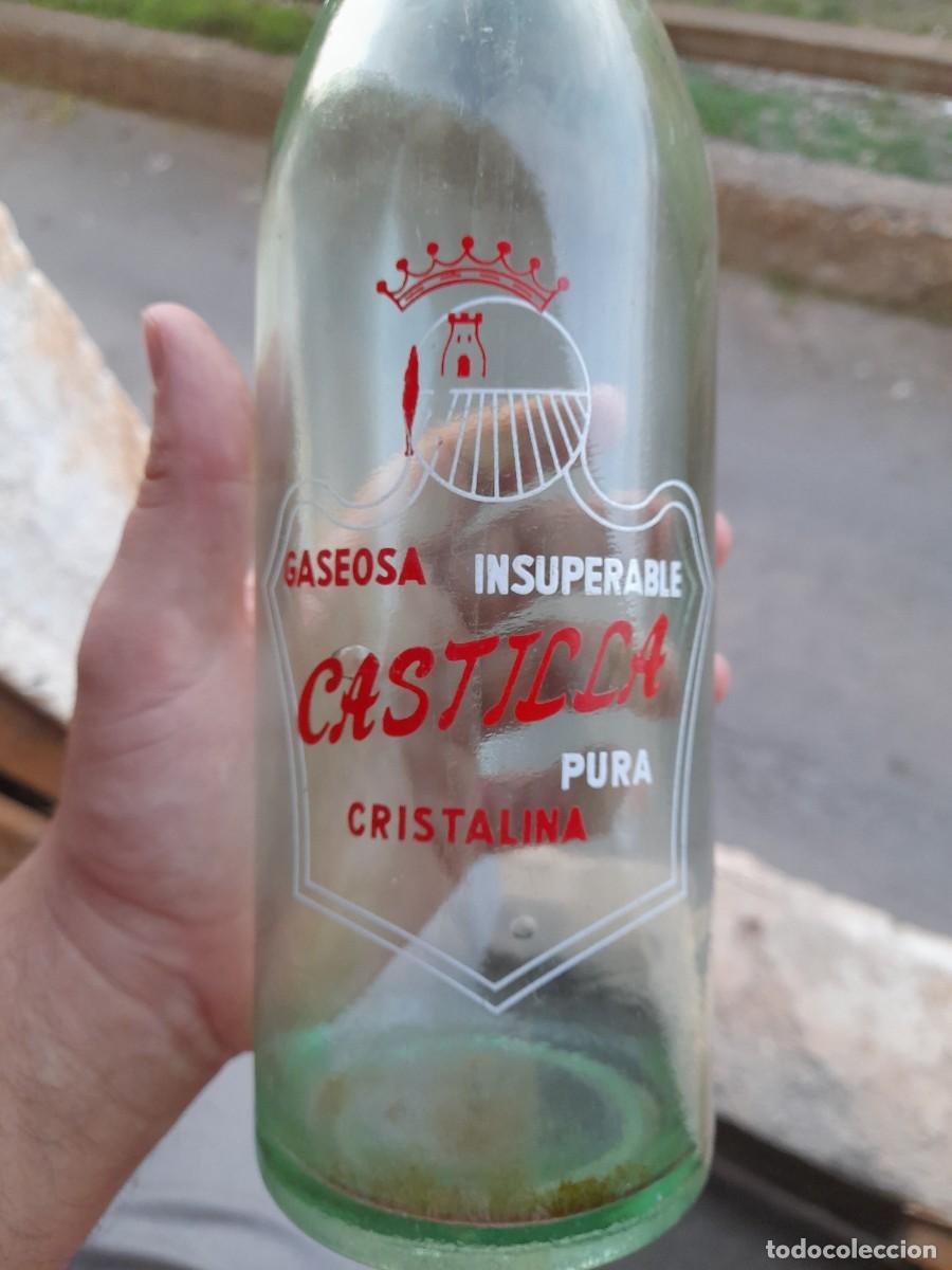 Botellas antiguas: Botella de gaseosa Castilla - Foto 1