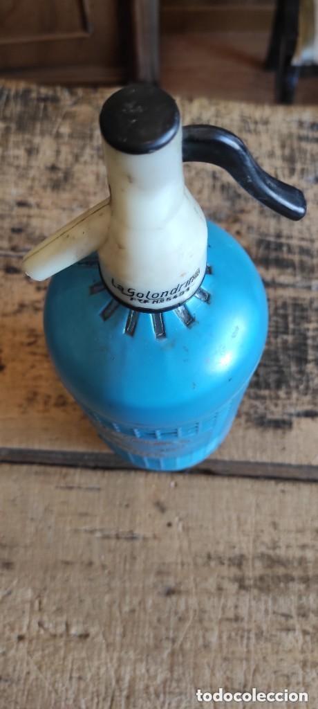 Botellas antiguas: SIF&Oacute;N LA GOLONDRINA - Foto 5