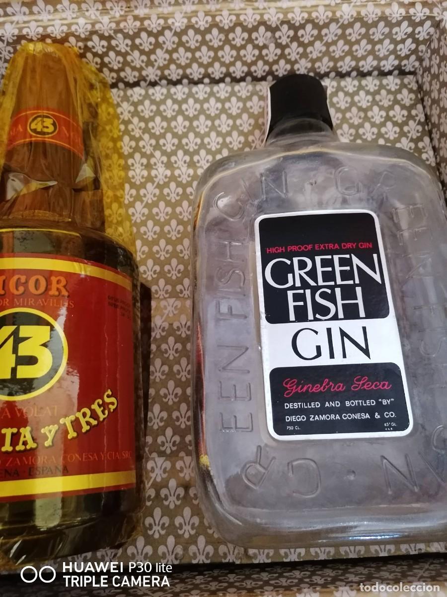 Botellas antiguas: Estuche musical botellas de licor - Foto 4