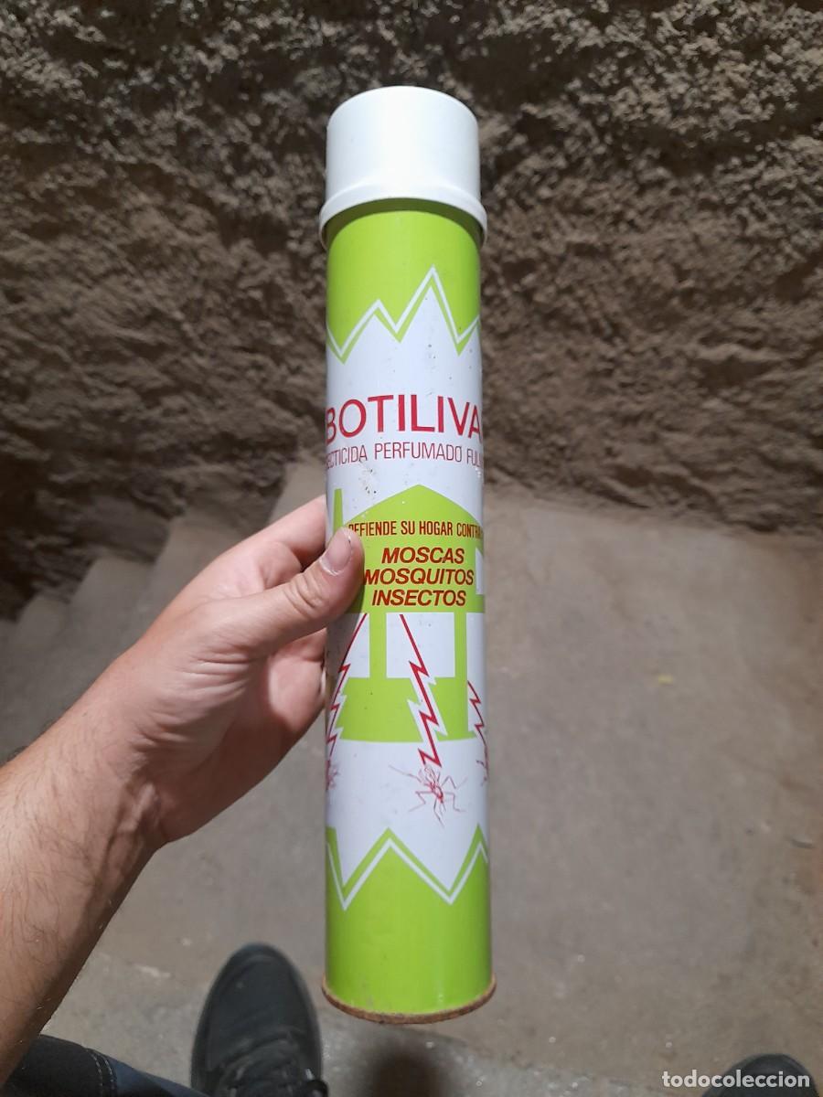 Botellas antiguas: Bote de insecticida Botilivar - Foto 1
