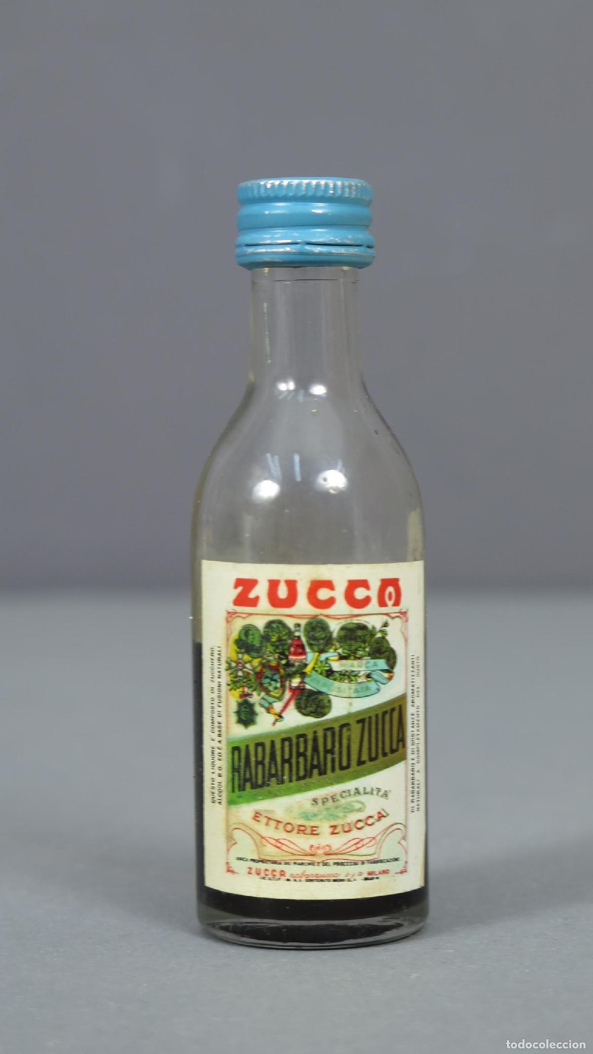 Botellas antiguas: BOTELLIN. ZUCCO - Foto 1