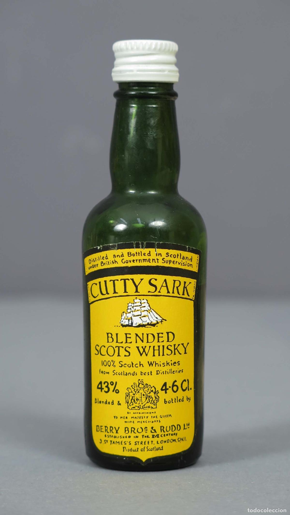 Botellas antiguas: BOTELLIN. CUTTY SARK - Foto 1