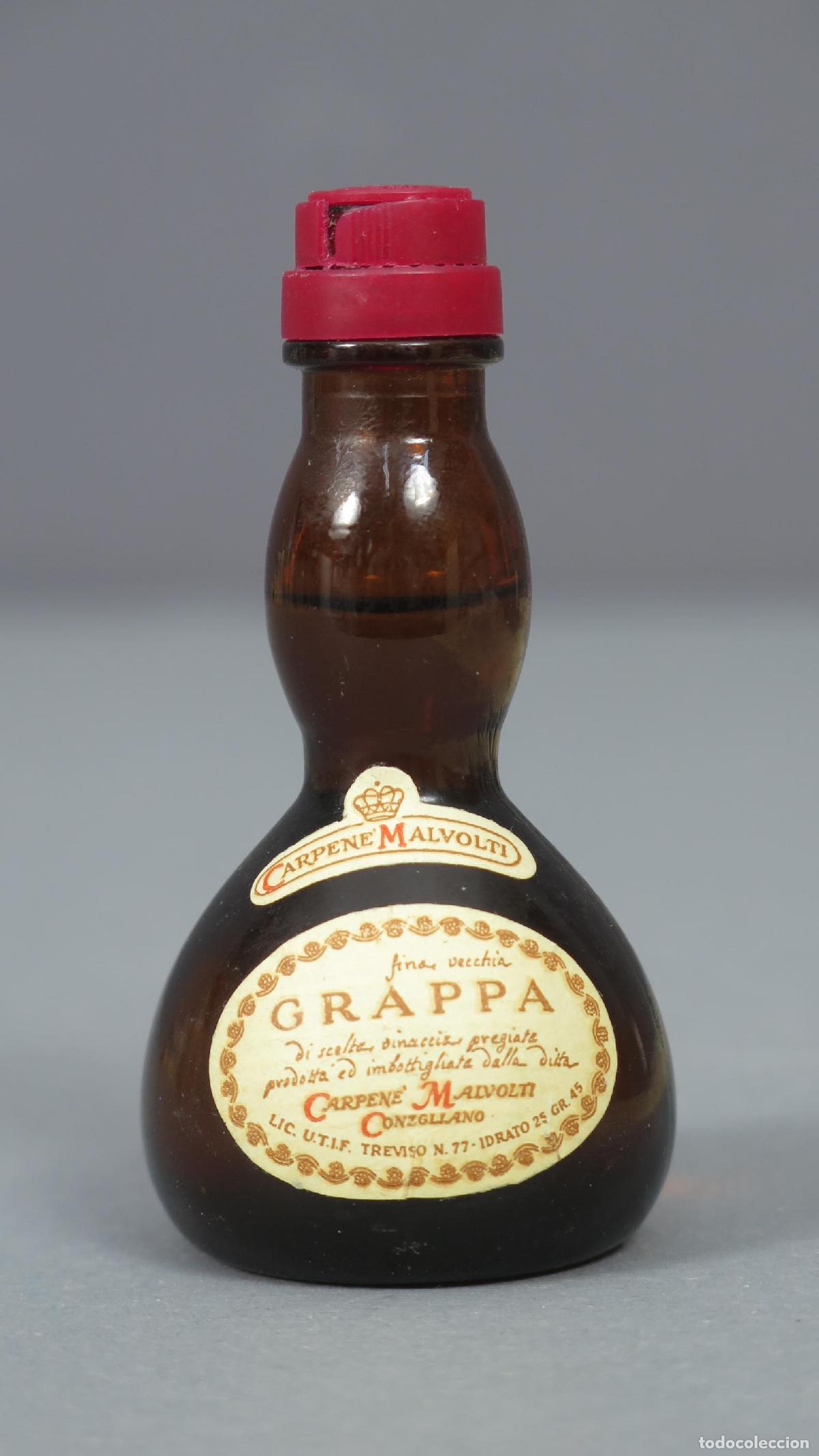 Botellas antiguas: BOTELLIN. GRAPPA - Foto 1