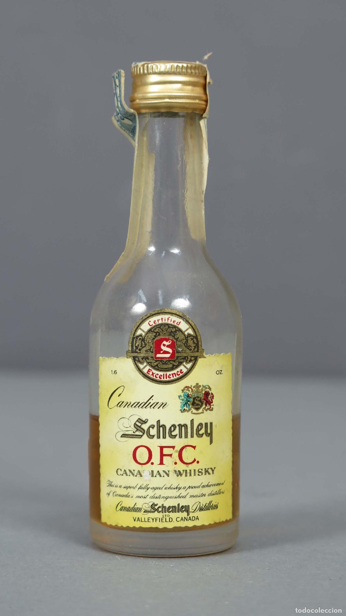 Botellas antiguas: BOTELLIN. SCHENLEY. OFC - Foto 1