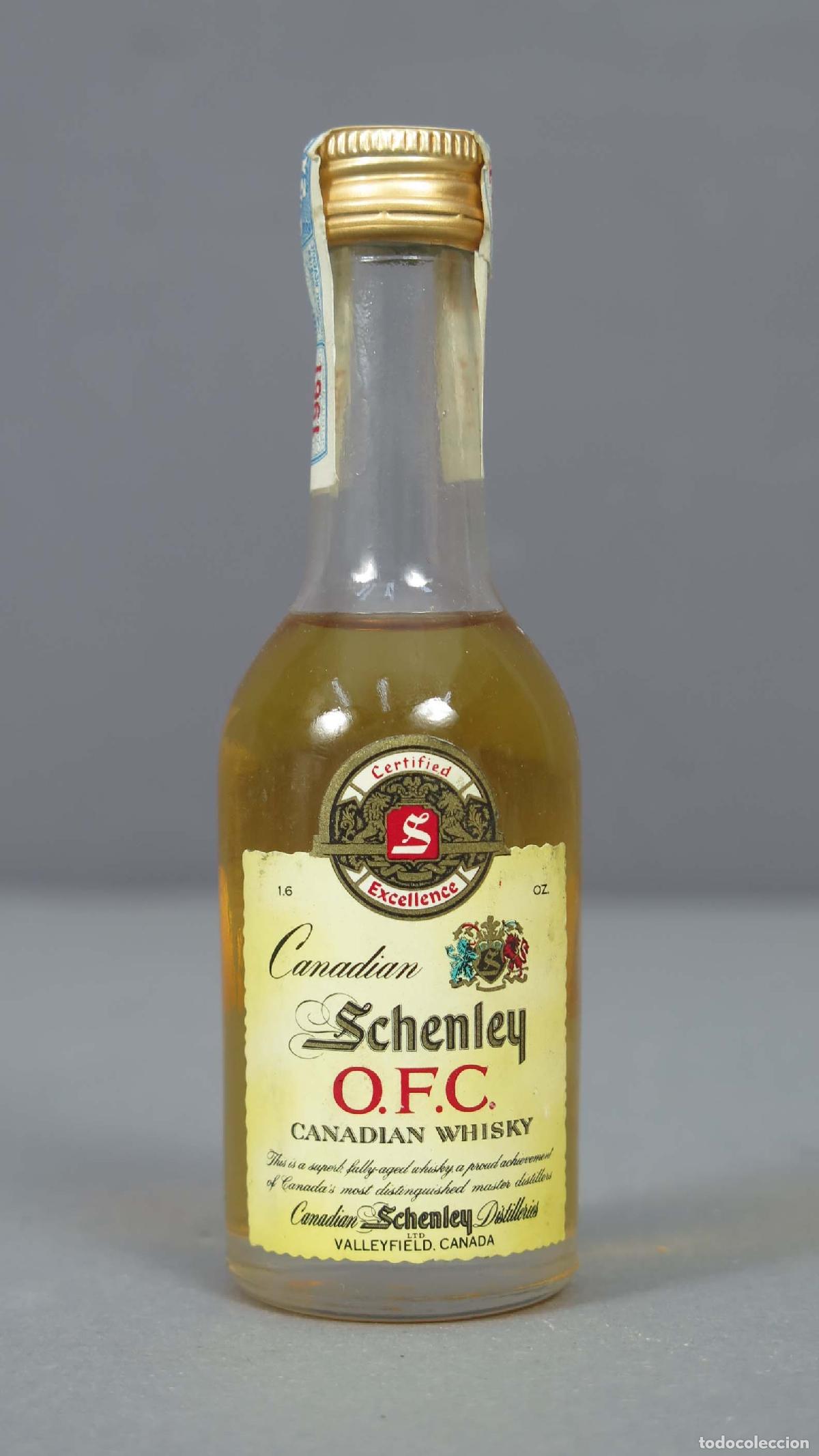 Botellas antiguas: BOTELLIN. SCHENLEY. OFC - Foto 1