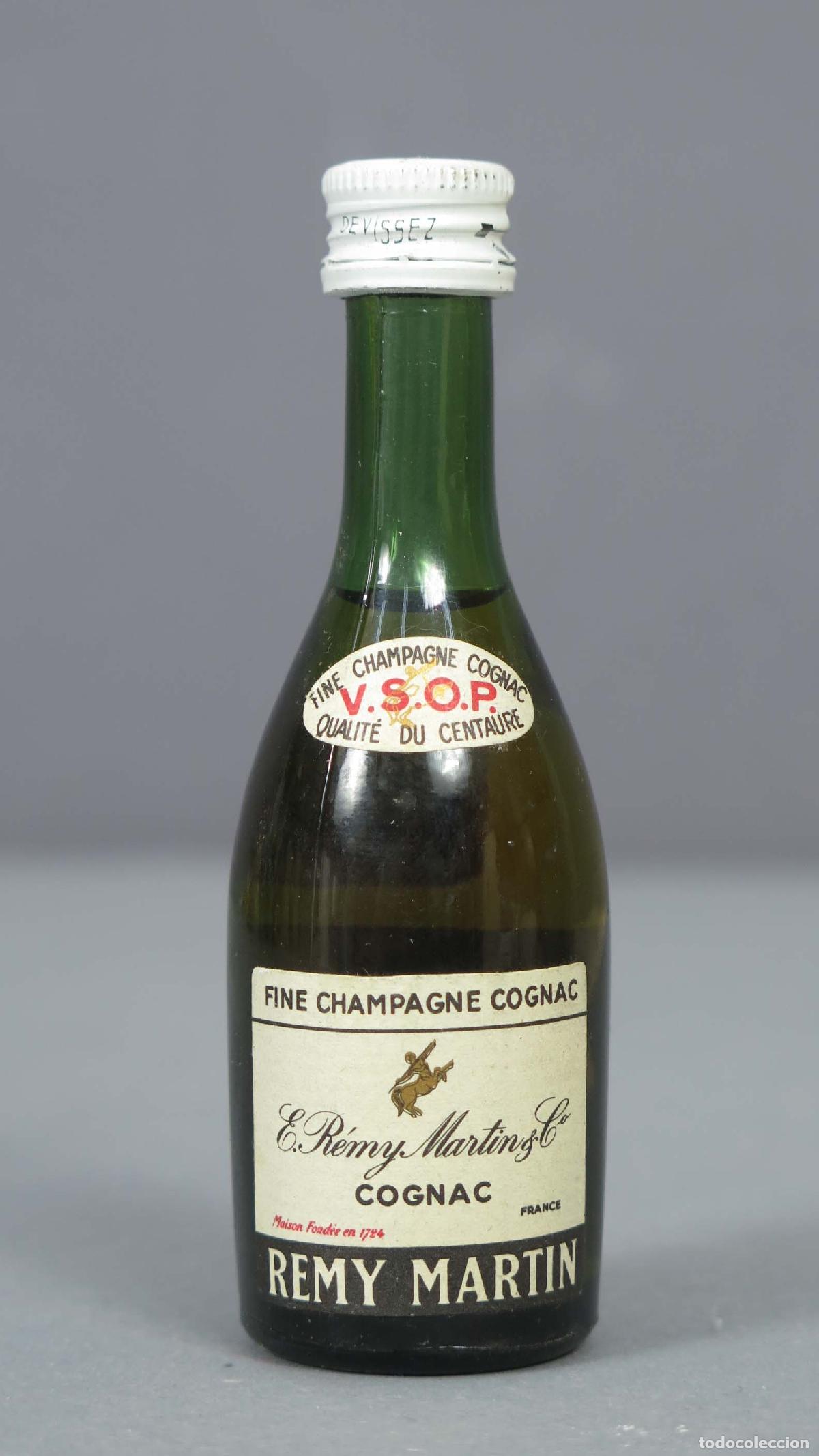 Botellas antiguas: BOTELLIN. REMY MARTIN VSOP - Foto 1