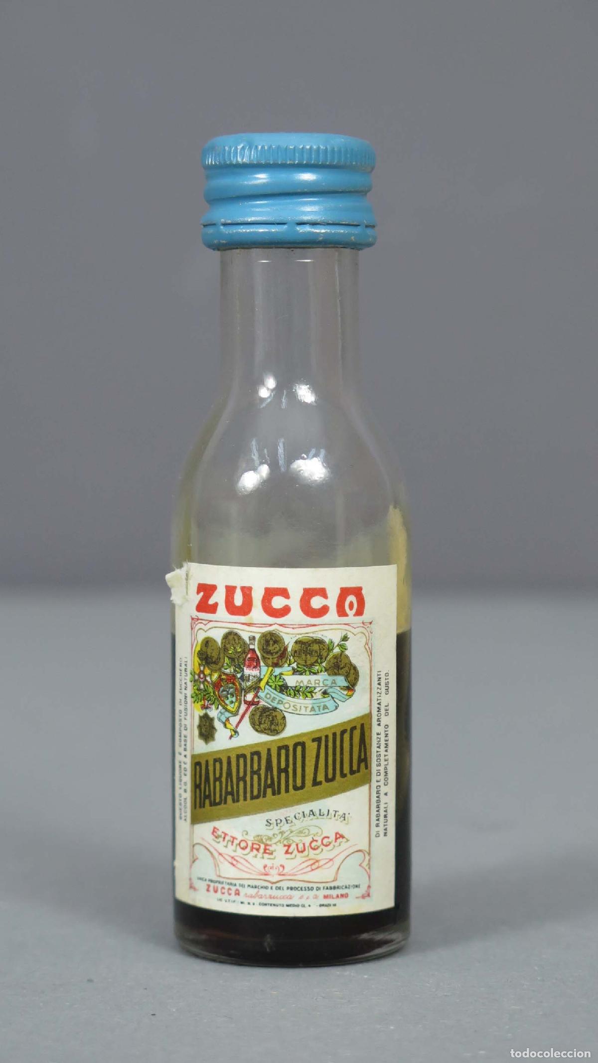 Botellas antiguas: BOTELLIN. ZUCCO - Foto 1