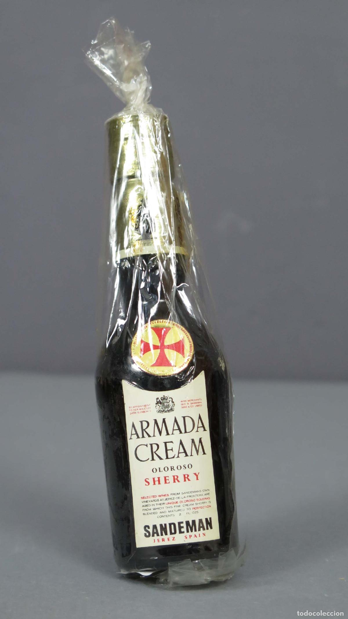 Botellas antiguas: BOTELLIN. ARMADA CREAM - Foto 1