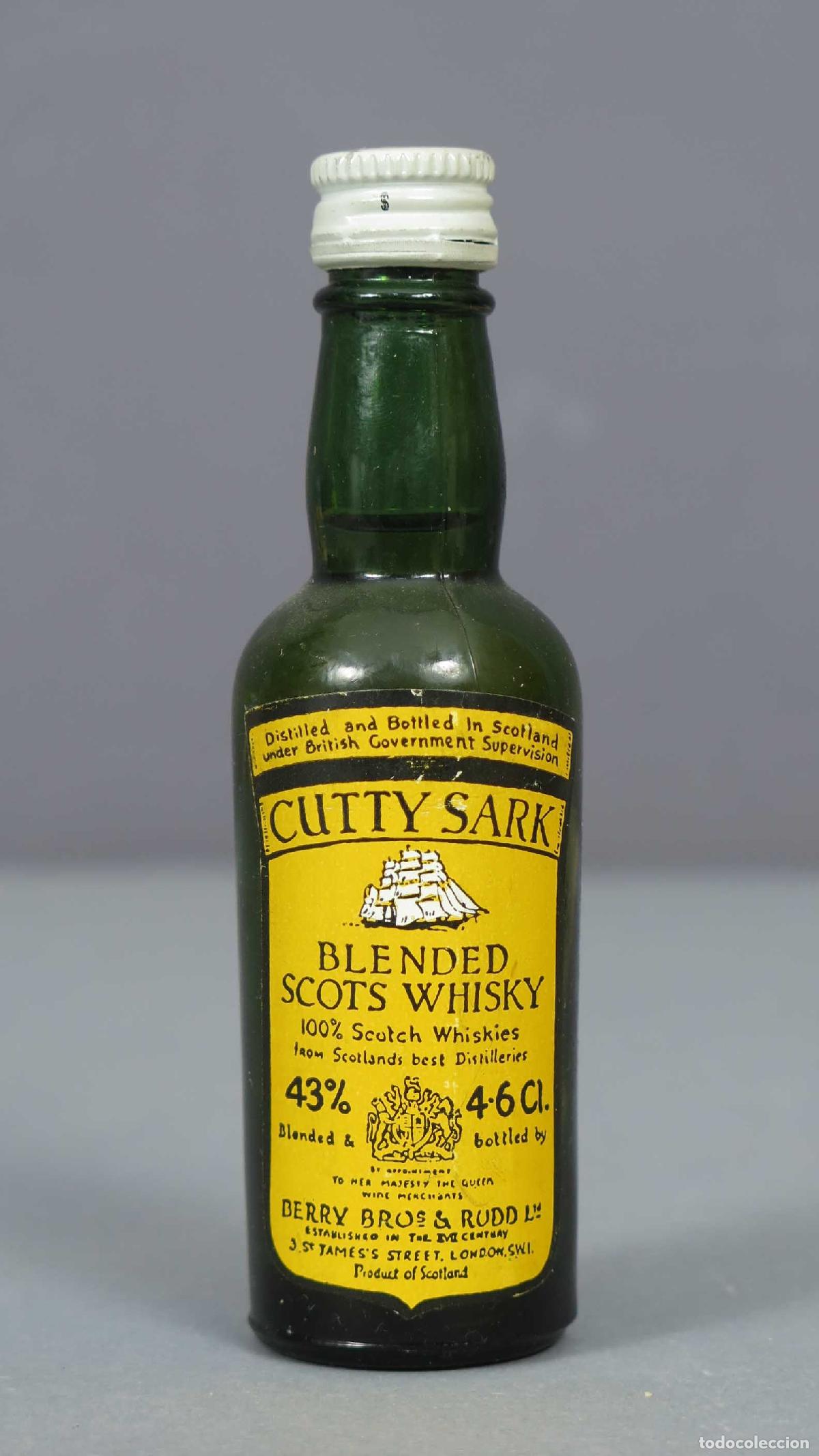 Botellas antiguas: BOTELLIN. CUTTY SARK - Foto 1
