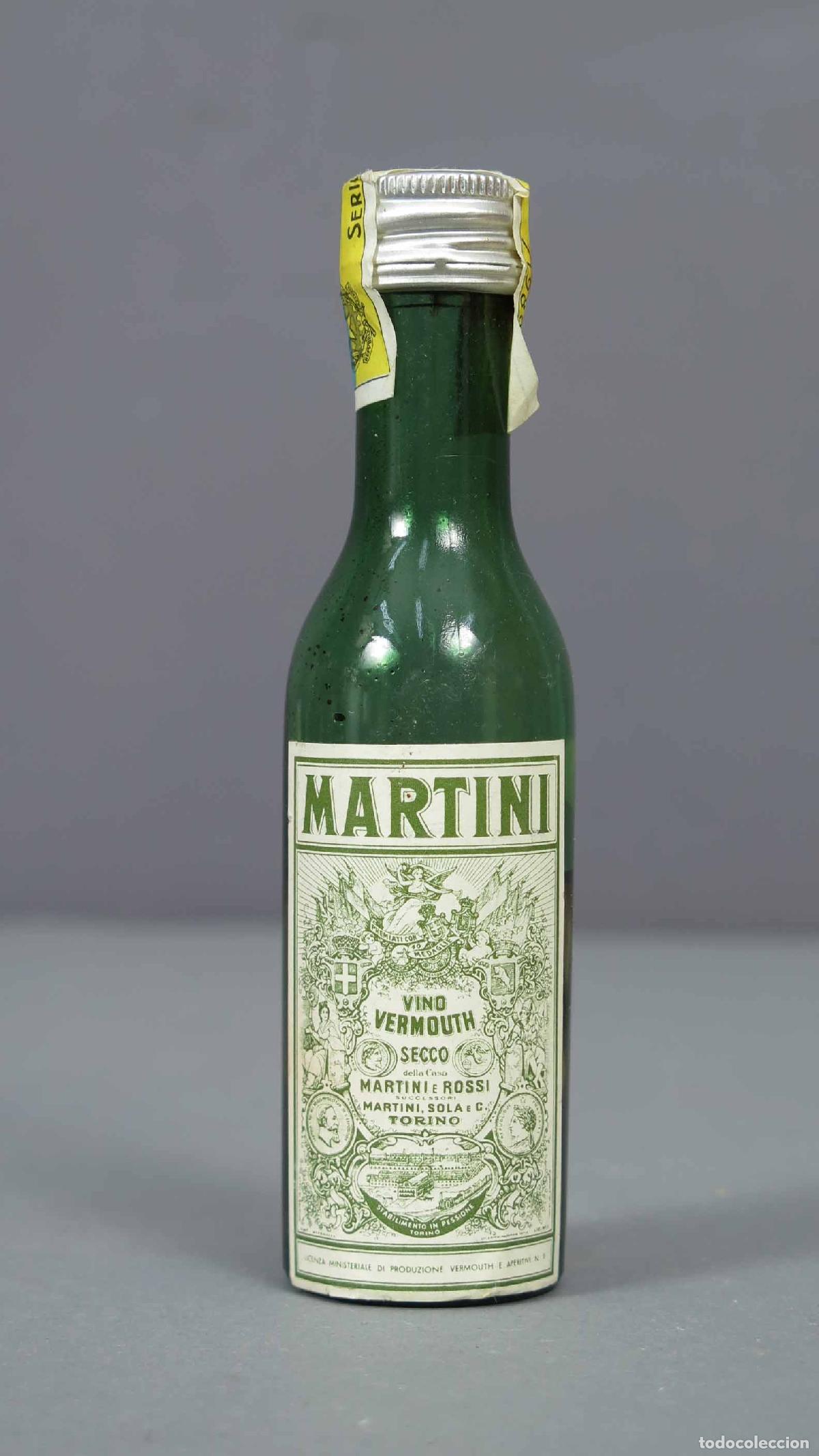 Botellas antiguas: BOTELLIN. MARTINI - Foto 1