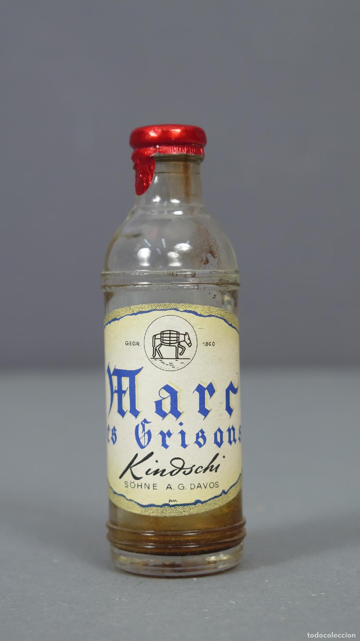 Botellas antiguas: BOTELLIN. MARR DES GRISONS - Foto 1