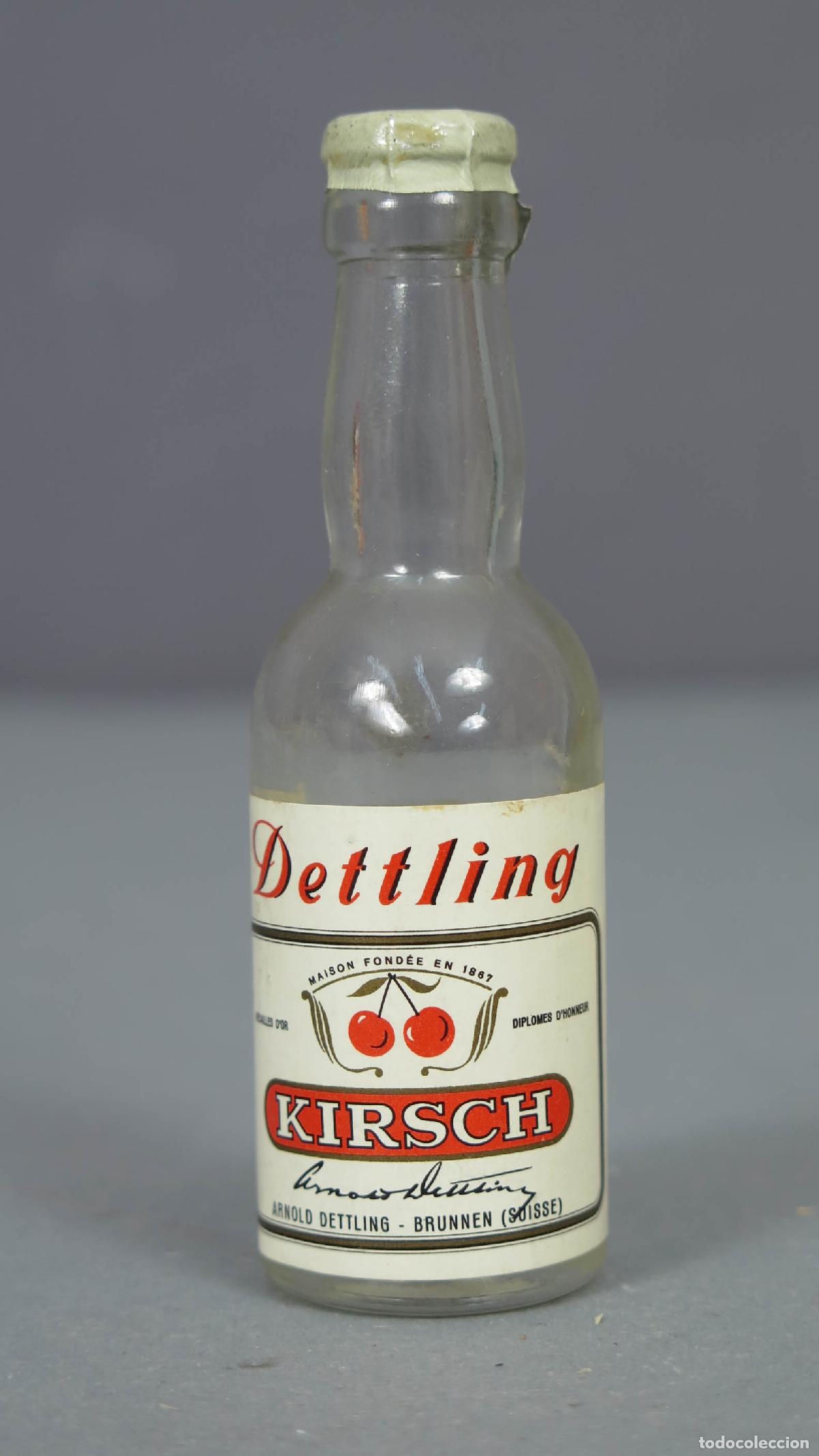 Botellas antiguas: BOTELLIN KIRSCH. DETTLING - Foto 1