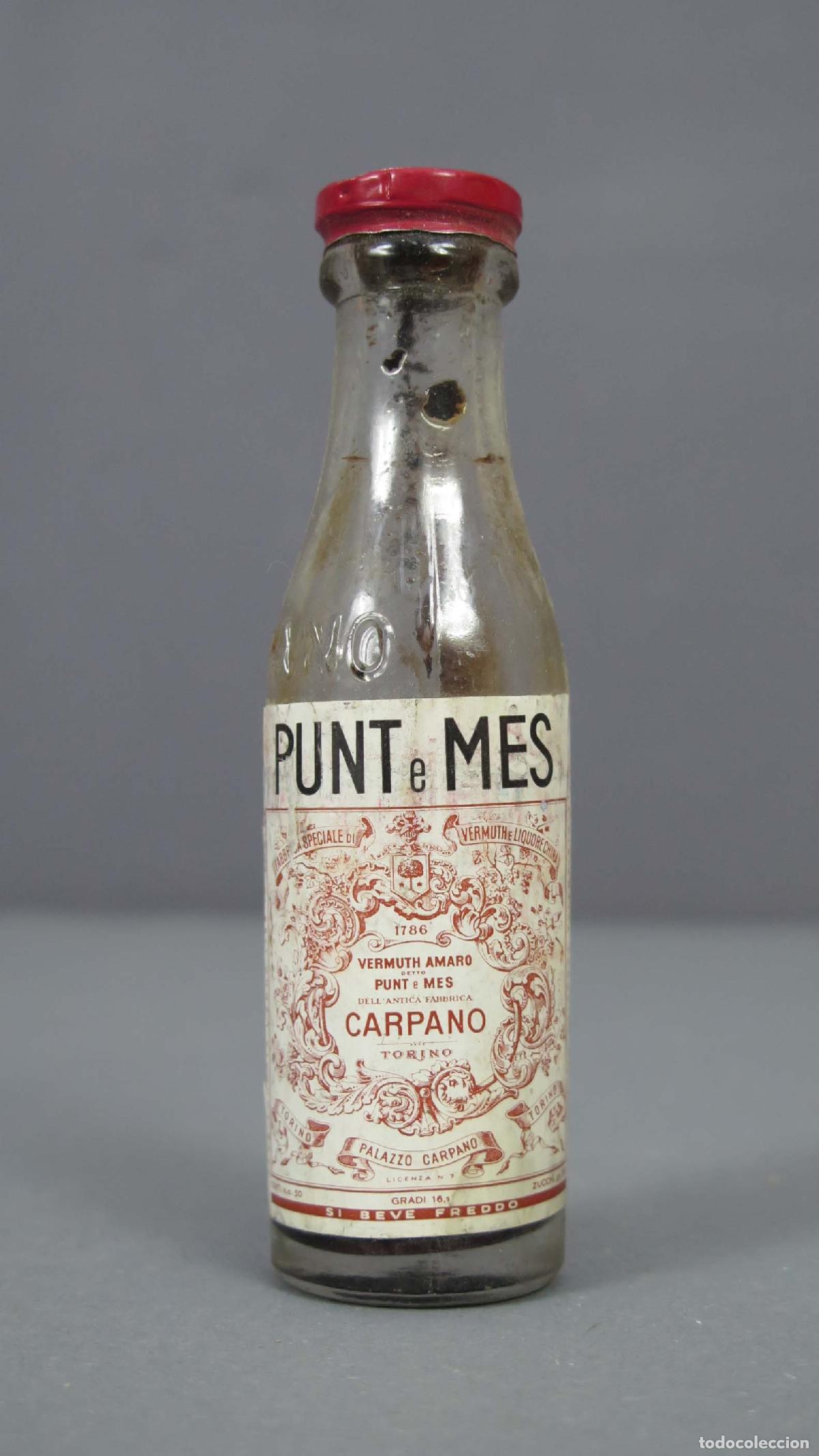 Botellas antiguas: BOTELLIN. PUNT E MES - Foto 1