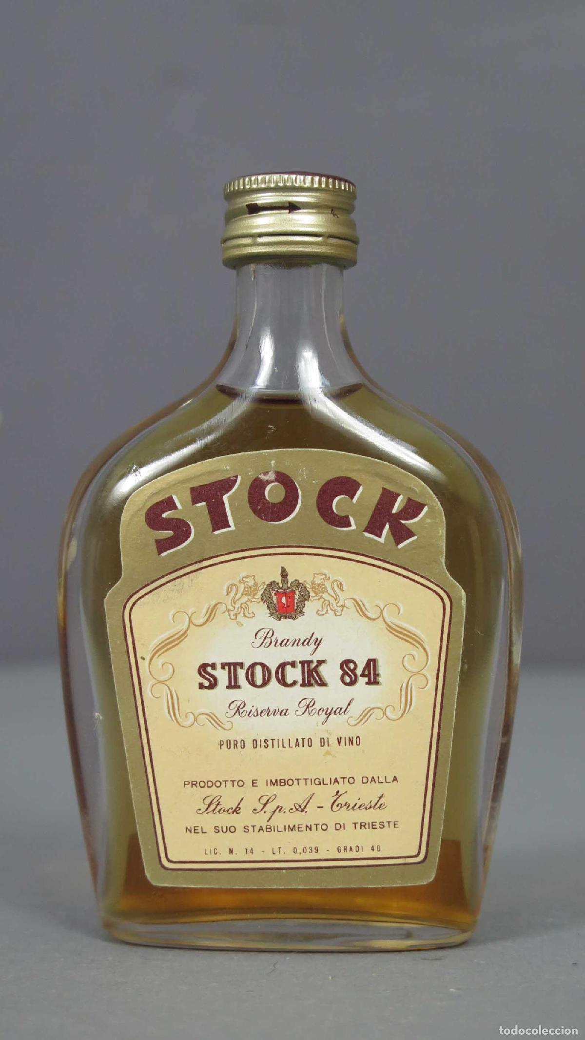 Botellas antiguas: BOTELLIN. SOTCK 84. RISERVA ROYAL - Foto 1
