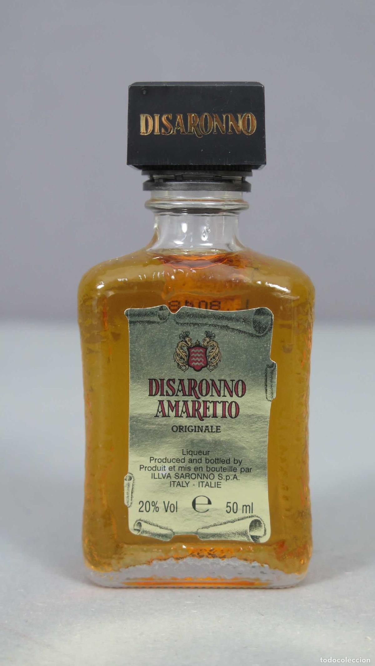 Botellas antiguas: BOTELLIN DISARONNO AMARETTO - Foto 1