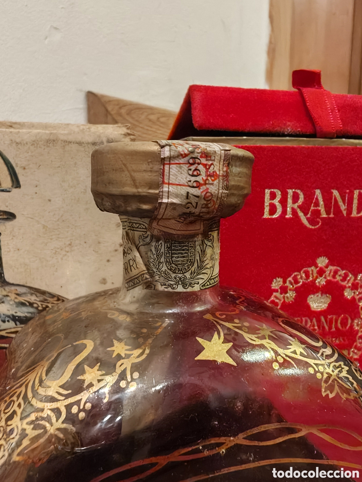 Botellas antiguas: Brandy LEPANTO de Gonzalez Byass - Foto 5