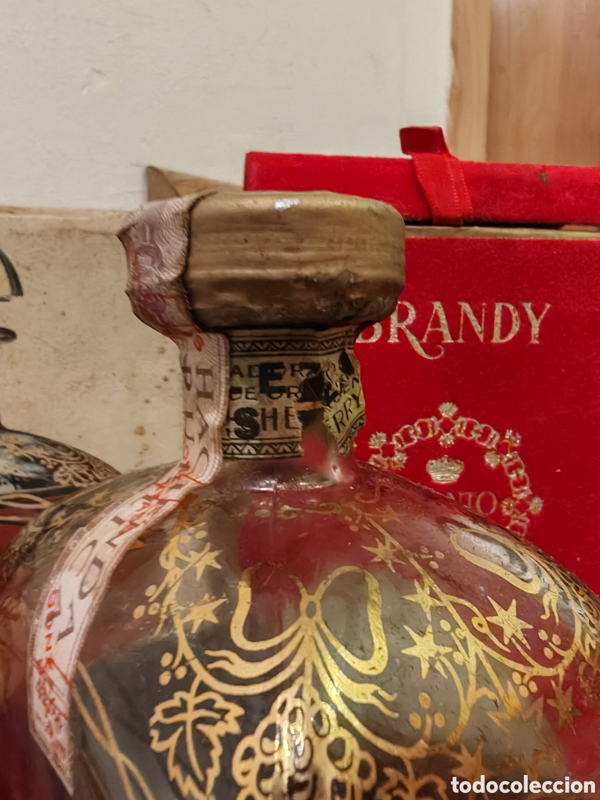 Botellas antiguas: Brandy LEPANTO de Gonzalez Byass - Foto 6