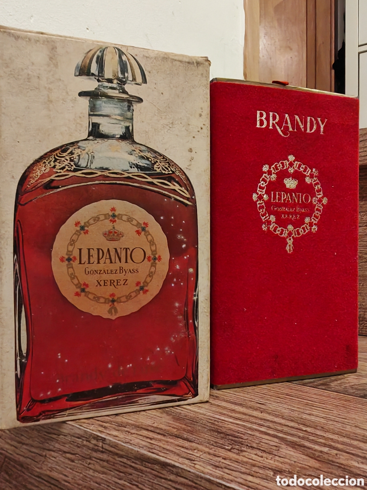 Botellas antiguas: Brandy LEPANTO de Gonzalez Byass - Foto 7