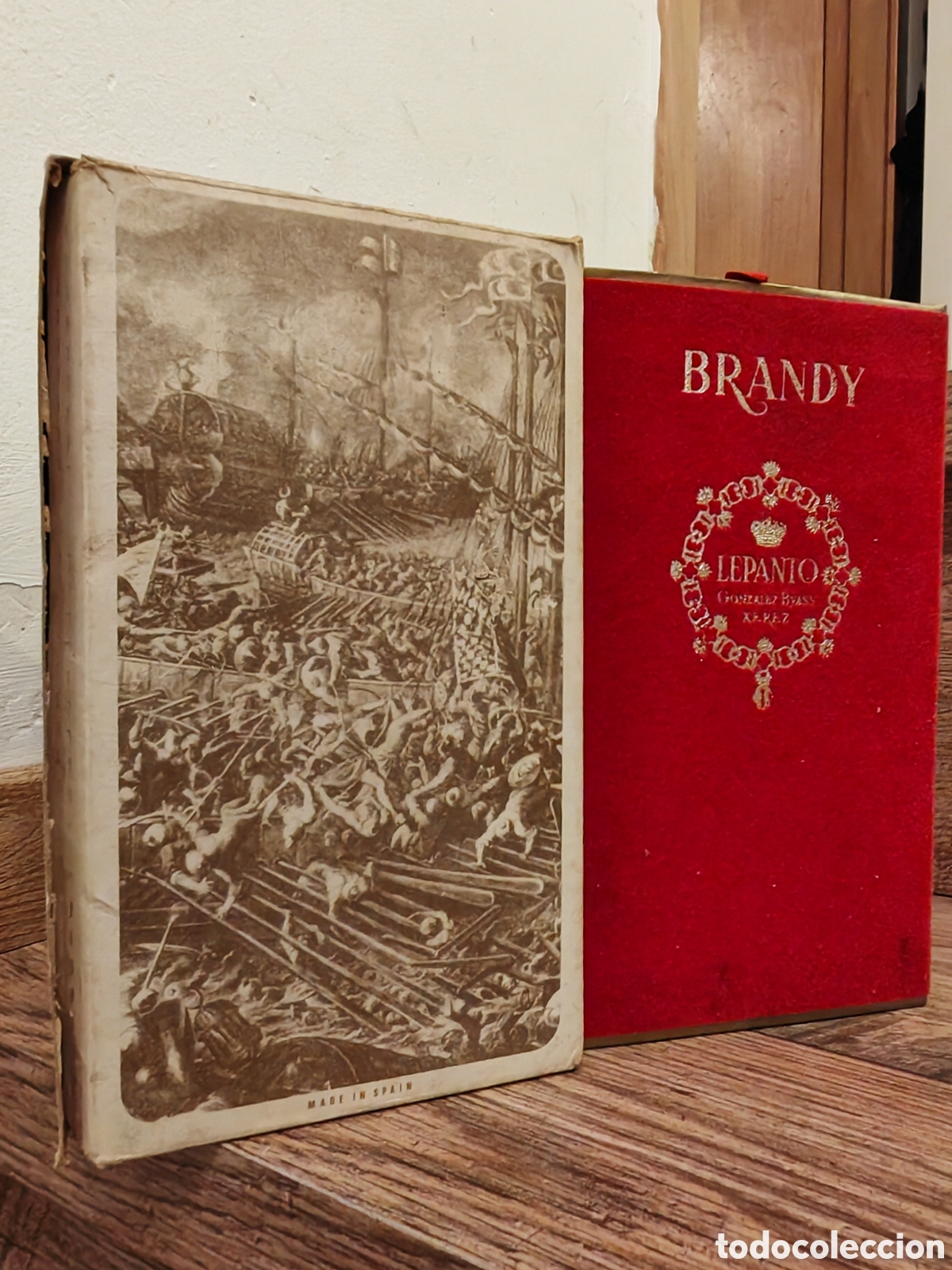 Botellas antiguas: Brandy LEPANTO de Gonzalez Byass - Foto 8