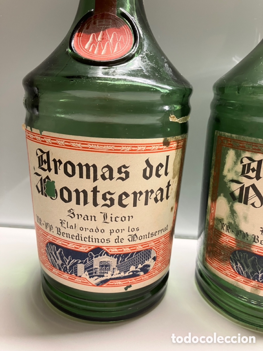 aromas de montserrat gran licor vacias - Compra venta en todocoleccion