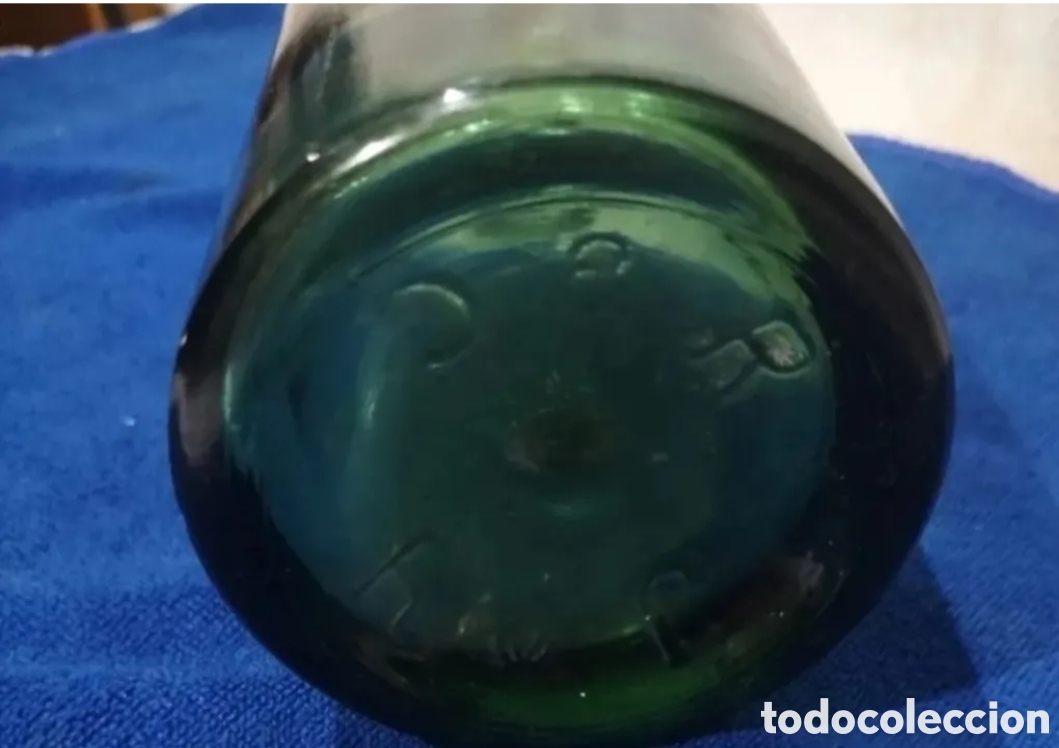 Botellas antiguas: Botella de vidrio muy antigua. - Foto 3