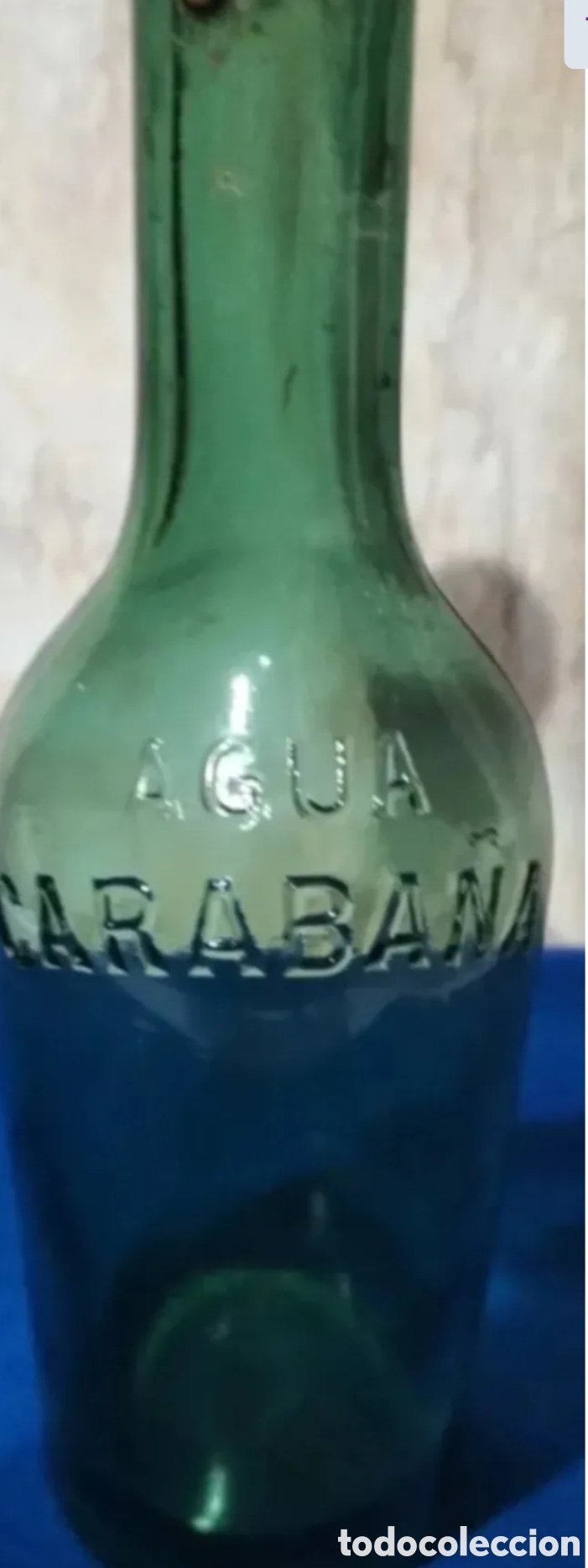 Botellas antiguas: Botella de vidrio muy antigua. - Foto 4