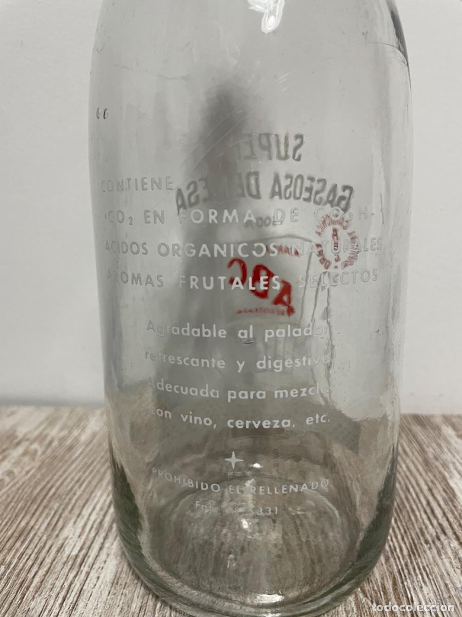 Botellas antiguas: BOTELLA GASEOSA GRANDE ABC - Foto 5