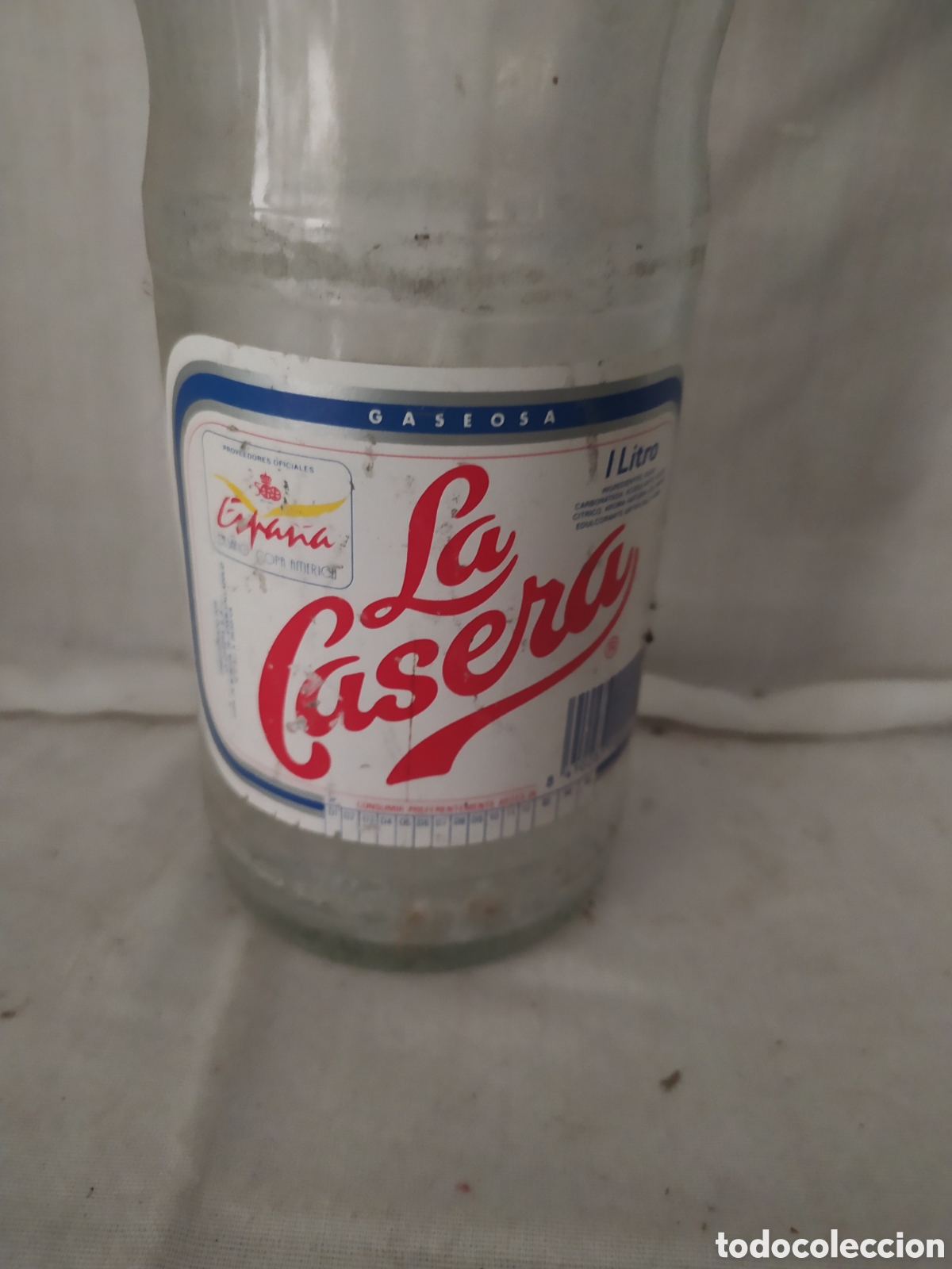 Botellas antiguas: BOTELLA GASEOSA LA CASERA - Foto 3