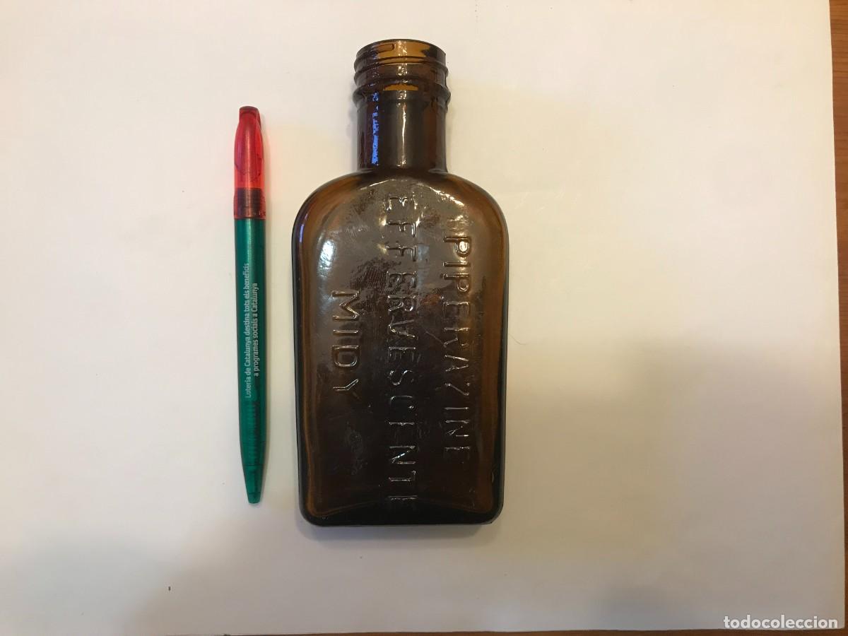 Botellas antiguas: botella, botellin PIPERAZINE EFFERVESCENTE MIDY - Foto 2
