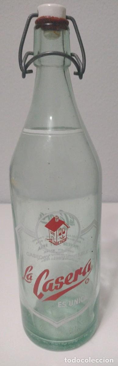 Botellas antiguas: Botella &rdquo;La Casera&rdquo; (Vintage) - Foto 1
