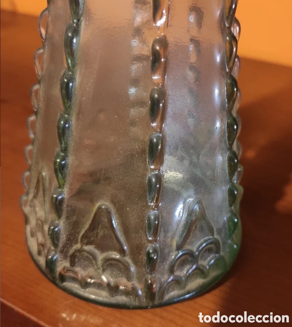 Botellas antiguas: Botella vidrio Morey - Foto 3