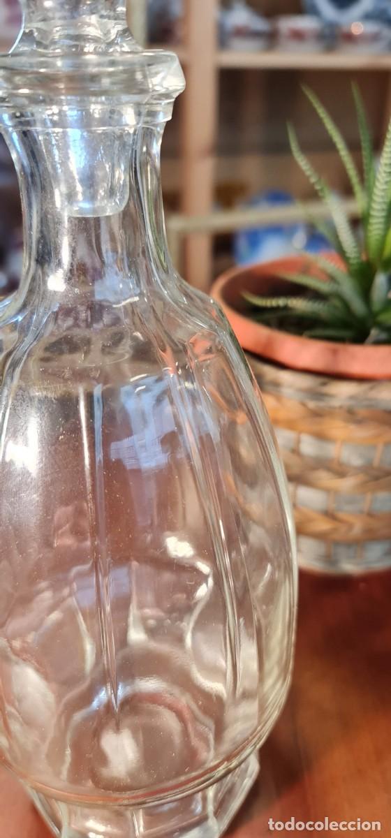 Botellas antiguas: Botella Licorera cristal - Foto 3