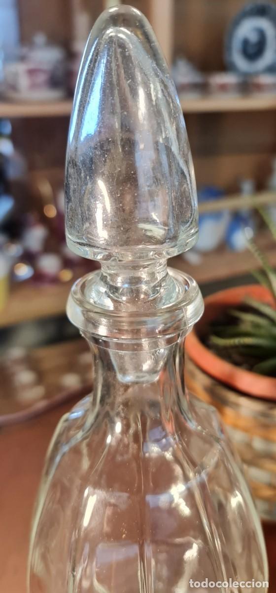 Botellas antiguas: Botella Licorera cristal - Foto 4