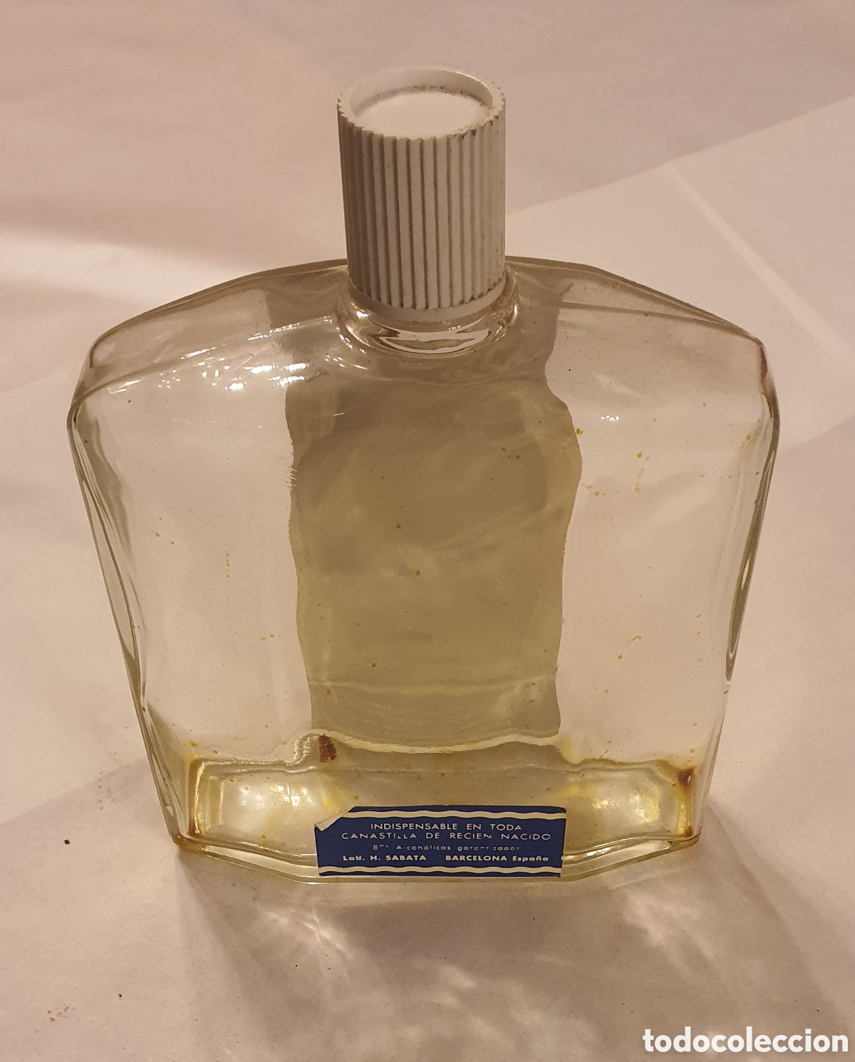 Botellas antiguas: Antigua botella colonia a granel - Foto 2