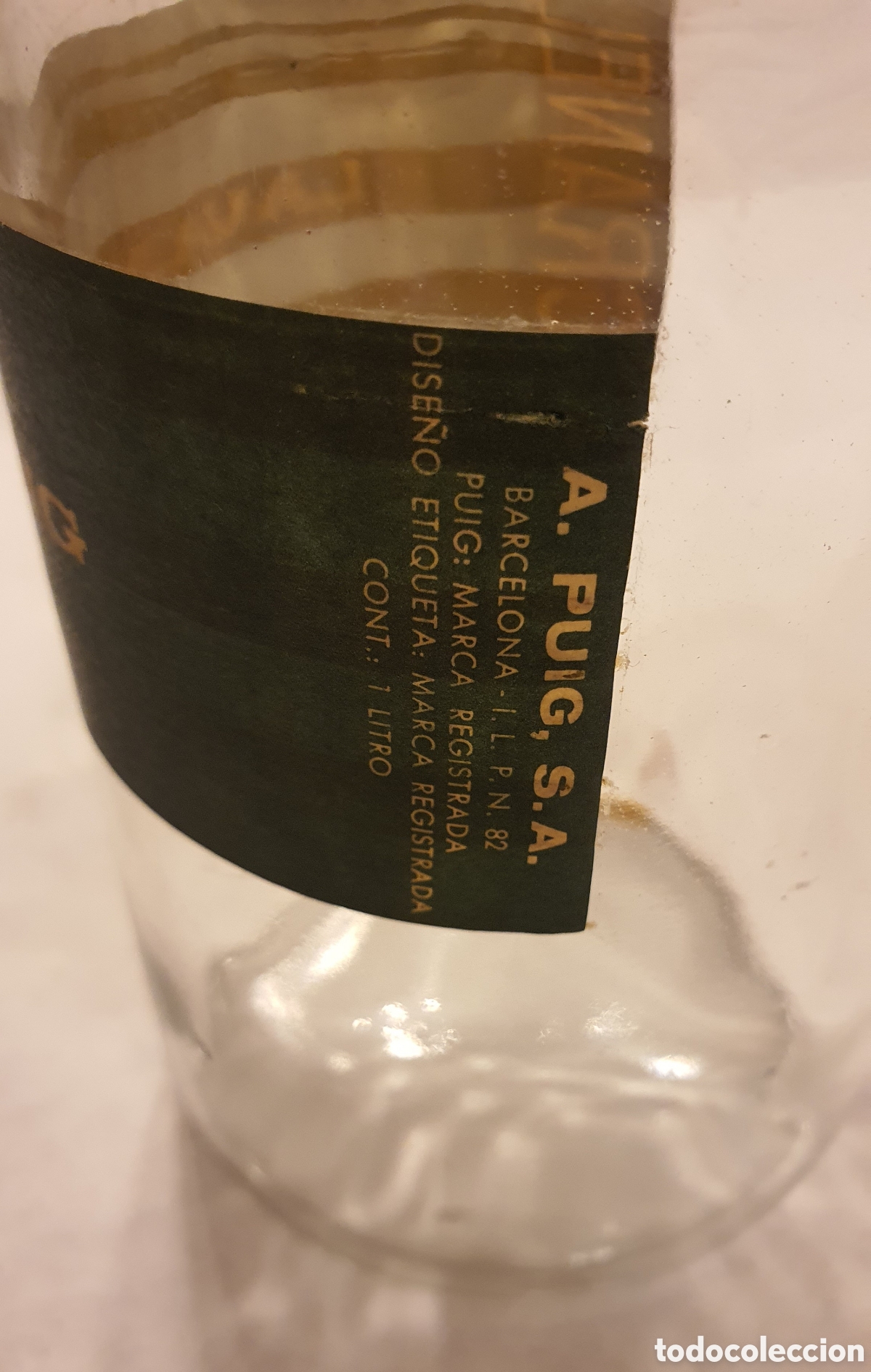 Botellas antiguas: Antigua botella granel colonia - Foto 2