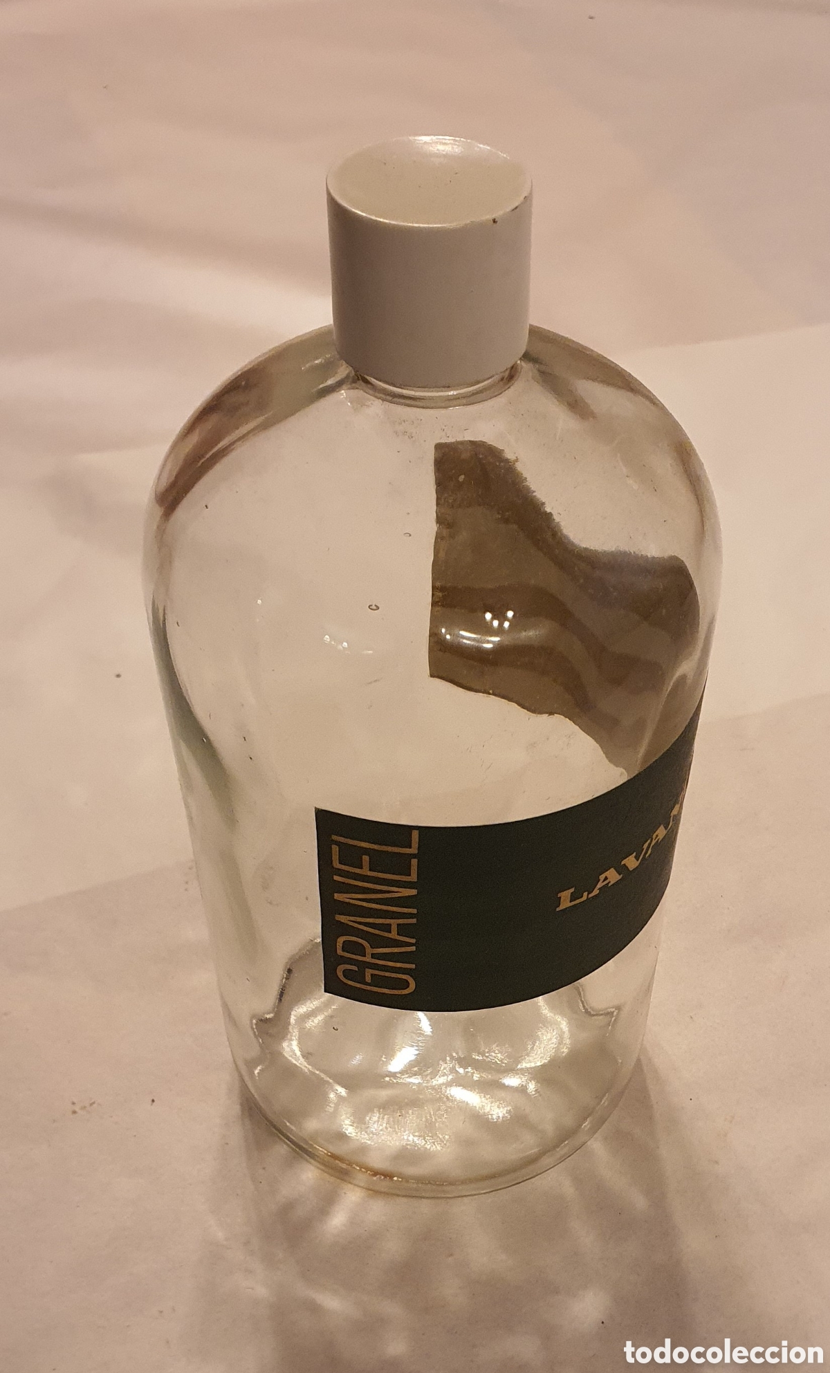 Botellas antiguas: Antigua botella granel colonia - Foto 3