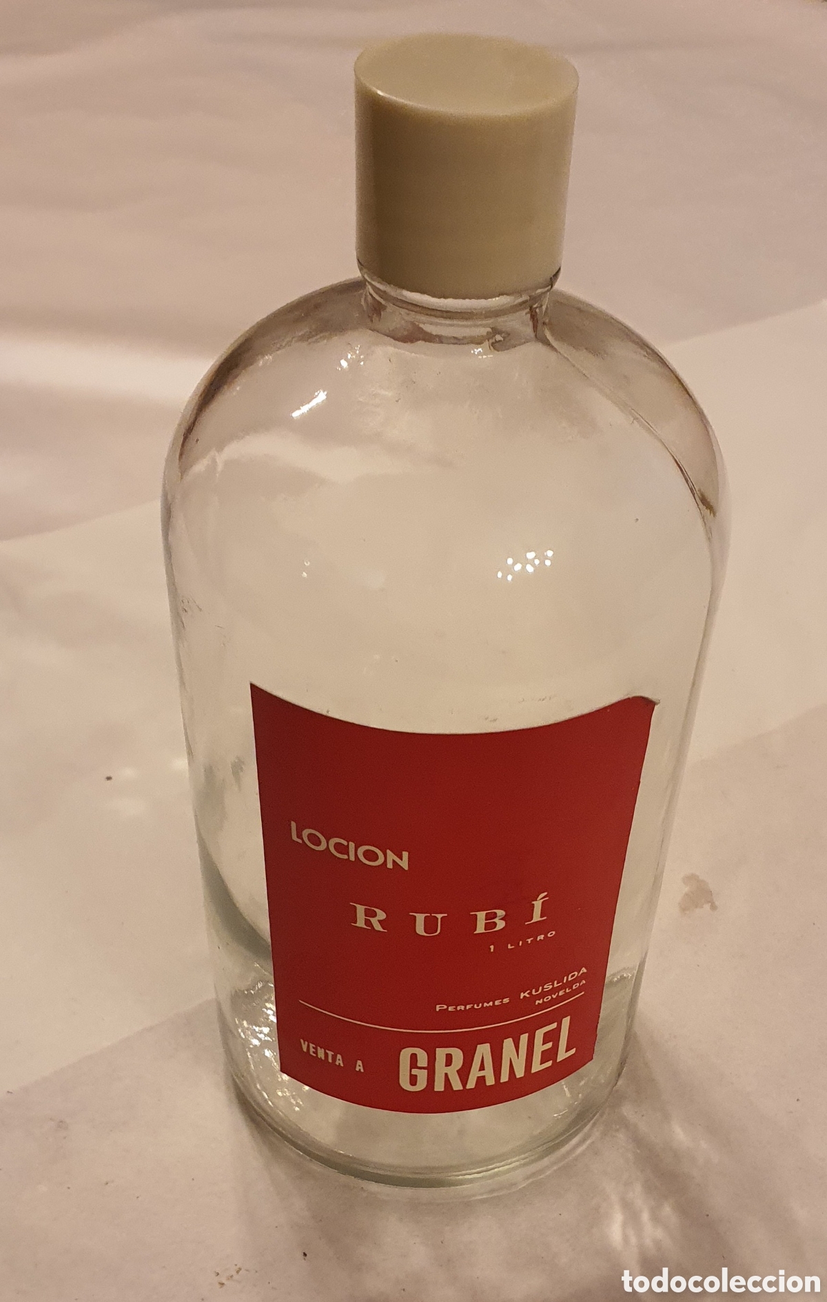 Botellas antiguas: Antigua botella granel colonia - Foto 1