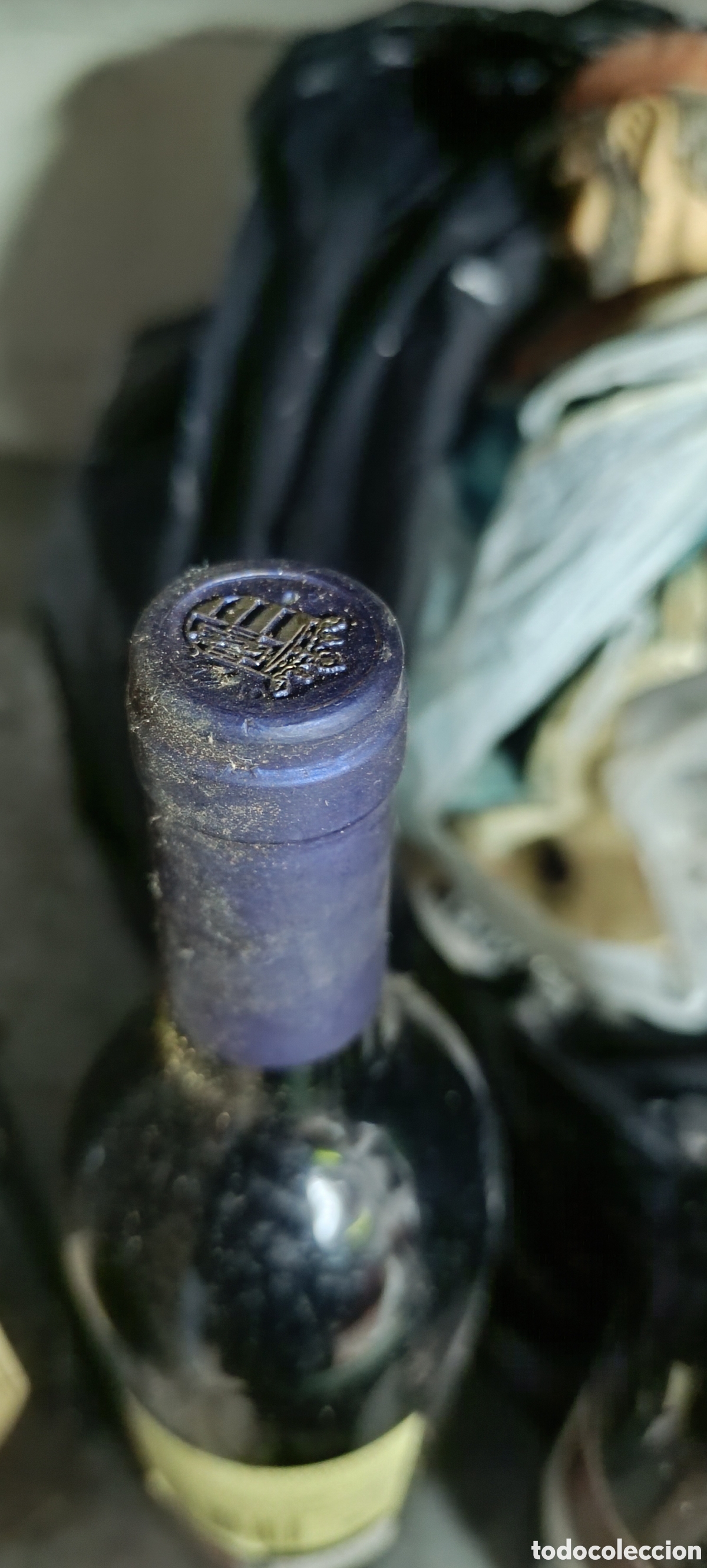Botellas antiguas: Marques de gri&ntilde;&oacute;n rioja reserva 2000 - Foto 2