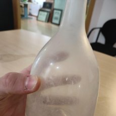 Botellas antiguas: BOTELLA CATALUNYA CATALANA CATALAN PEQUEÑA VIDRIO SOPLADO ANTIGUO SIGLO ANTIGUA CRISTAL 3 CATALUÑA