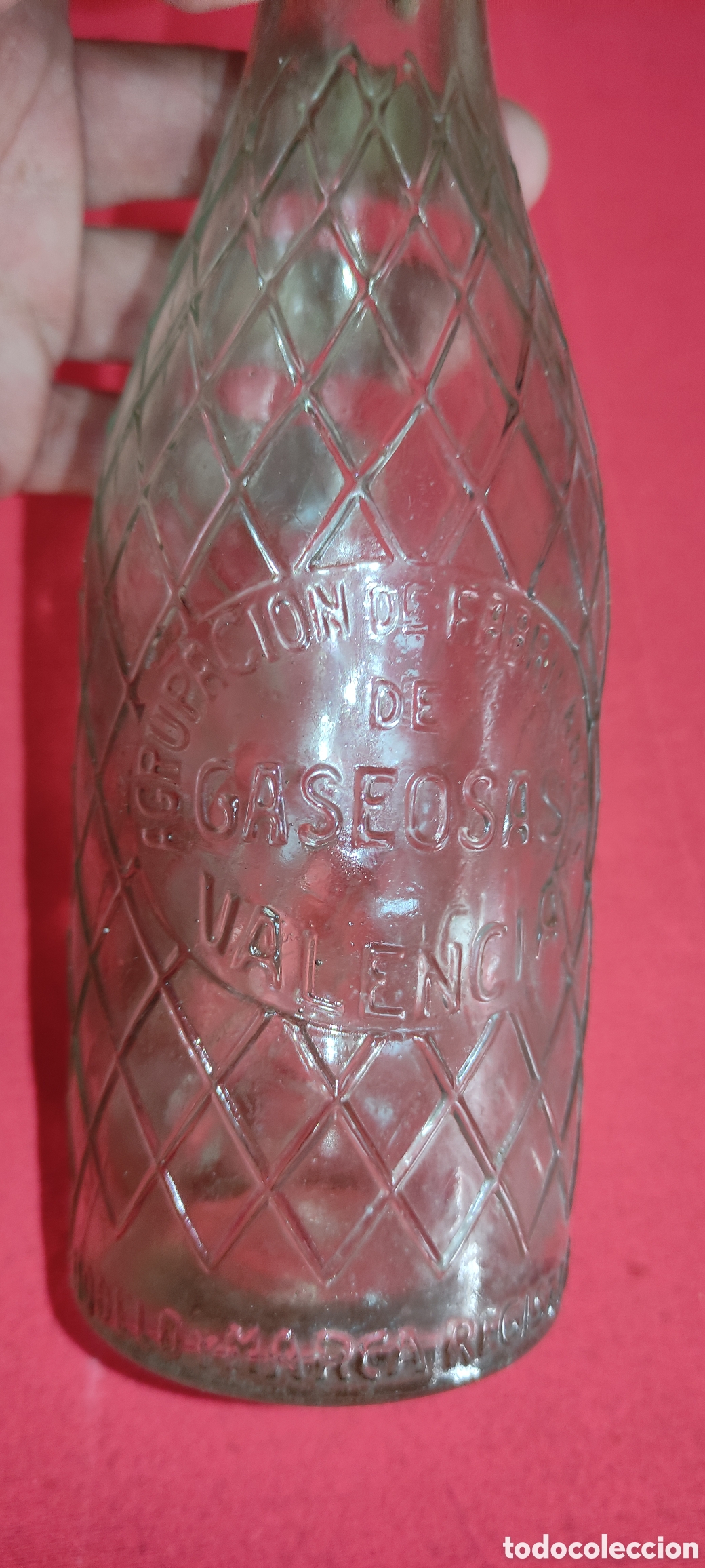 Botellas antiguas: BOTELLA DE GASEOSA ANTIGUA - Foto 2