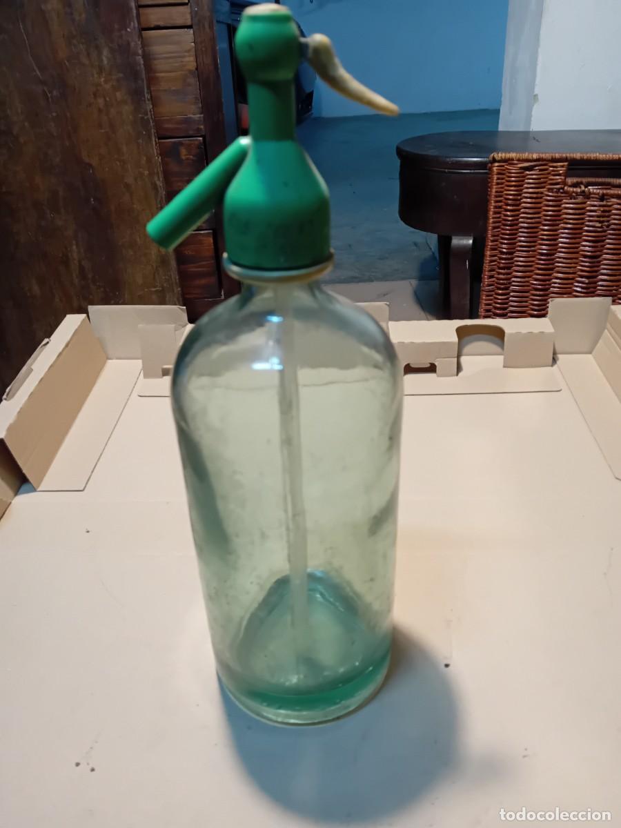 Botellas antiguas: Antiguo sifon - Foto 1