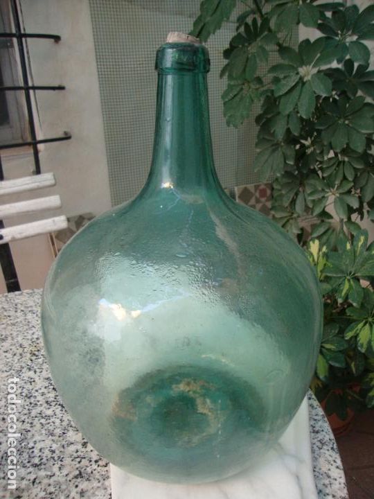 Botellas antiguas: botella garrafa damajuana - Foto 2