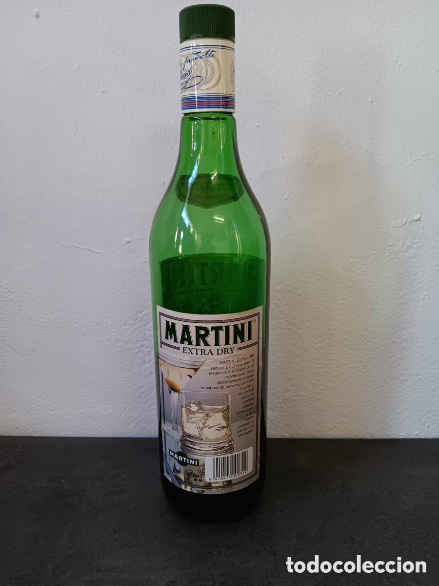 Botellas antiguas: BOTELLA DE MARTINI ANTIGUA - Foto 3