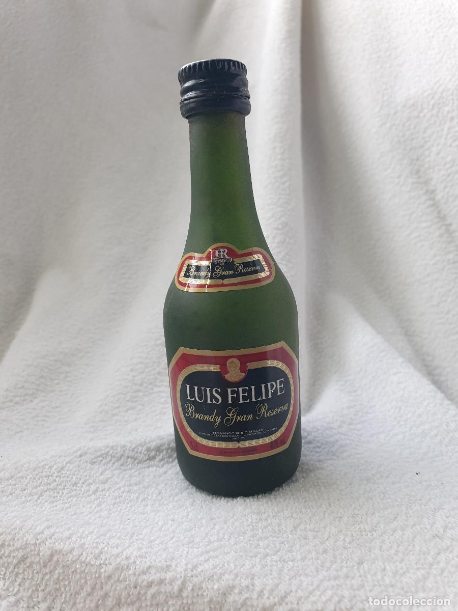 Botellas antiguas: BOTELLA COLECCI&Oacute;N BRANDY LUIS FELIPE - Foto 1