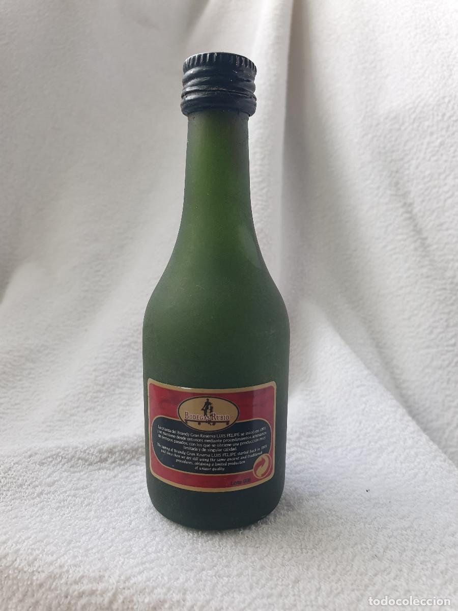 Botellas antiguas: BOTELLA COLECCI&Oacute;N BRANDY LUIS FELIPE - Foto 3