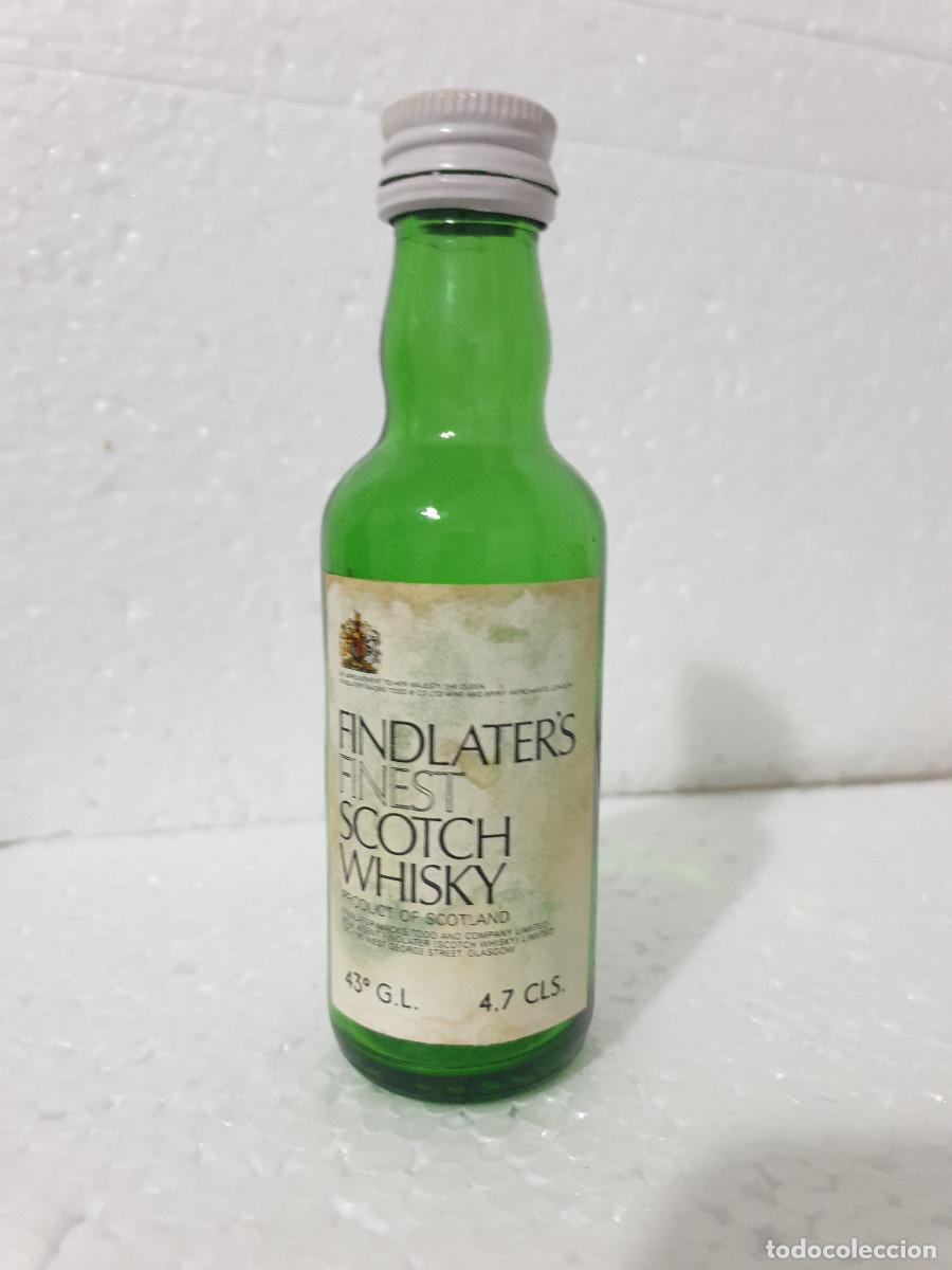 Botellas antiguas: BOTELLA COLECCI&Oacute;N WHISKY FINDLATERS - Foto 1