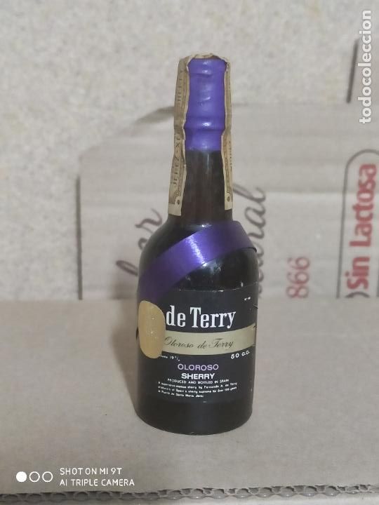 Botellas antiguas: terry oloroso - Foto 1