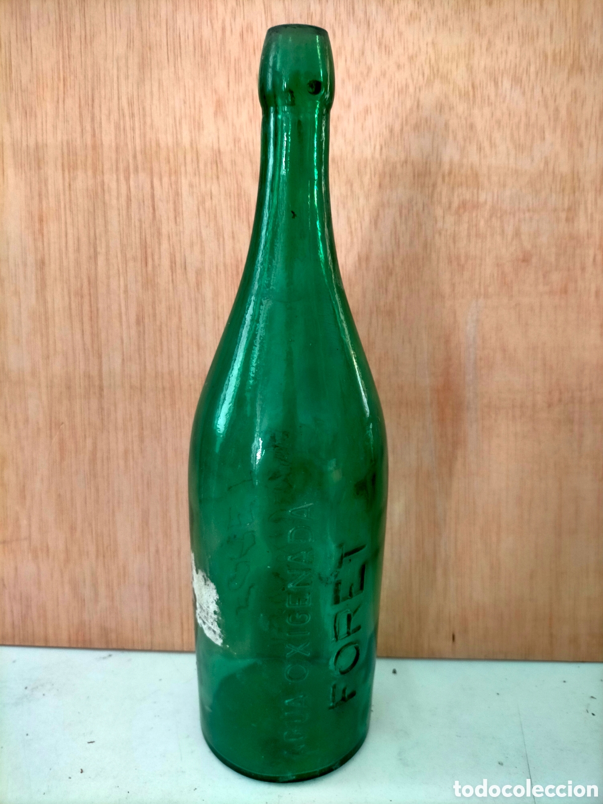Botellas antiguas: Botella. Agua Oxigenada. Foret - Foto 1